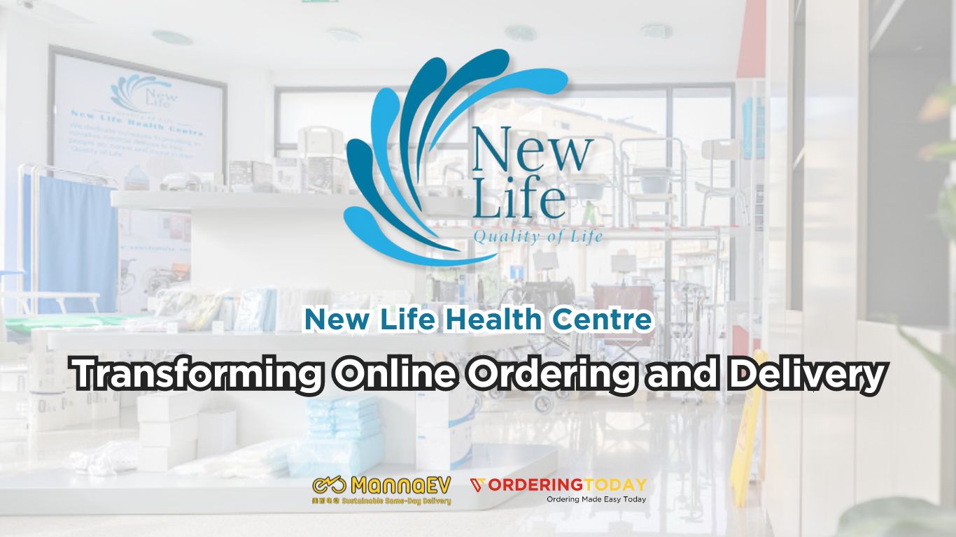 New Life Health Centre Collaborates with MannaEV and OrderingToday: Transforming Online Ordering and Delivery