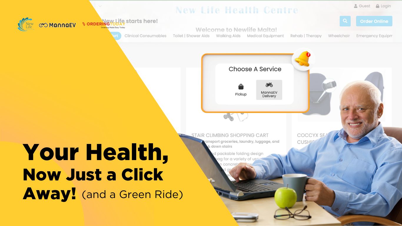 Why Choose New Life Health Centre? Your Health, Now Just a Click (and a Green Ride) Away!